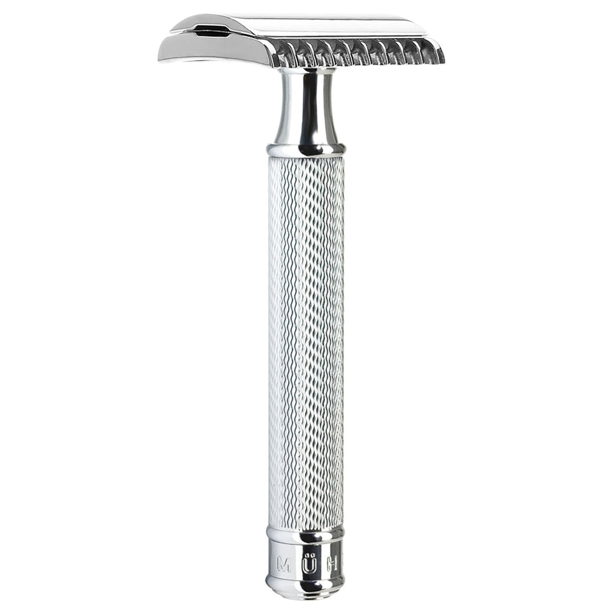 Klassischer Rasierhobel - TRADITIONAL silber