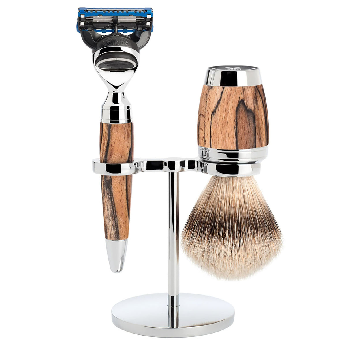3-tlg. Rasier-Set - STYLO buche