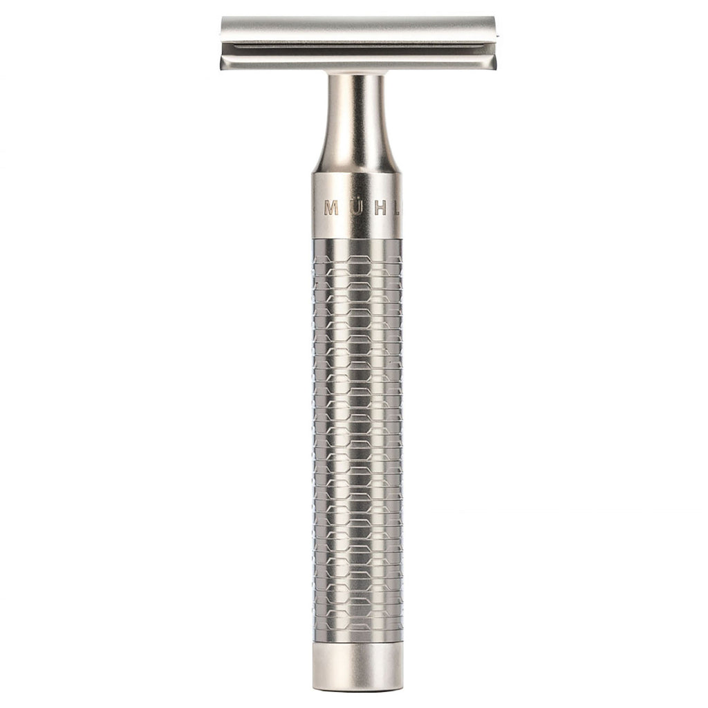 3-tlg. Rasier-Set - ROCCA silber