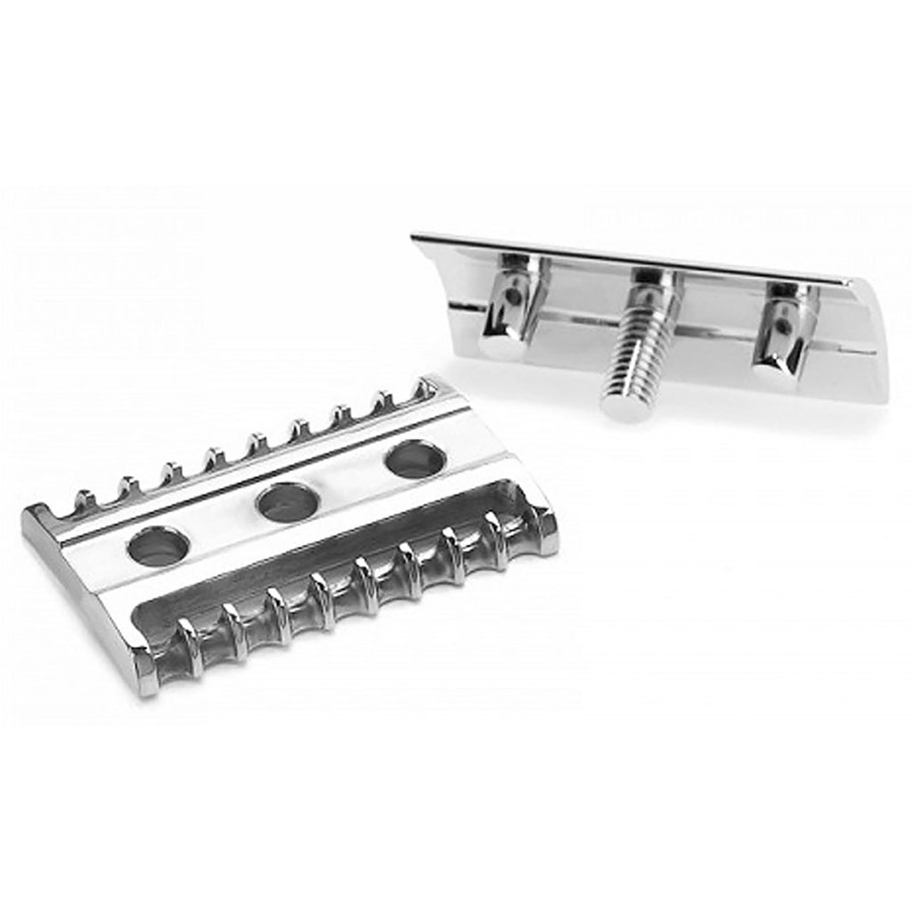 Klassischer Rasierhobel - TRADITIONAL silber