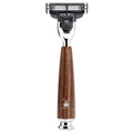 Rytmo 3-Klingen-Rasierer, Gillette® Mach3®, Griffmaterial Esche gedämpft