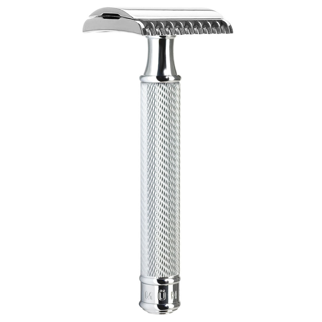 Klassischer Rasierhobel - TRADITIONAL silber