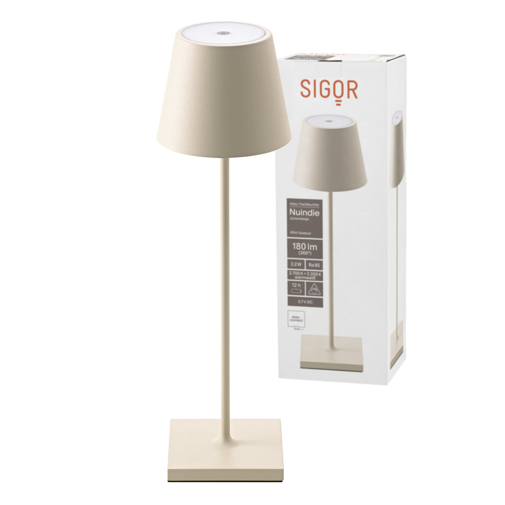Tischleuchte NUINDIE Dünenbeige Dünenbeige