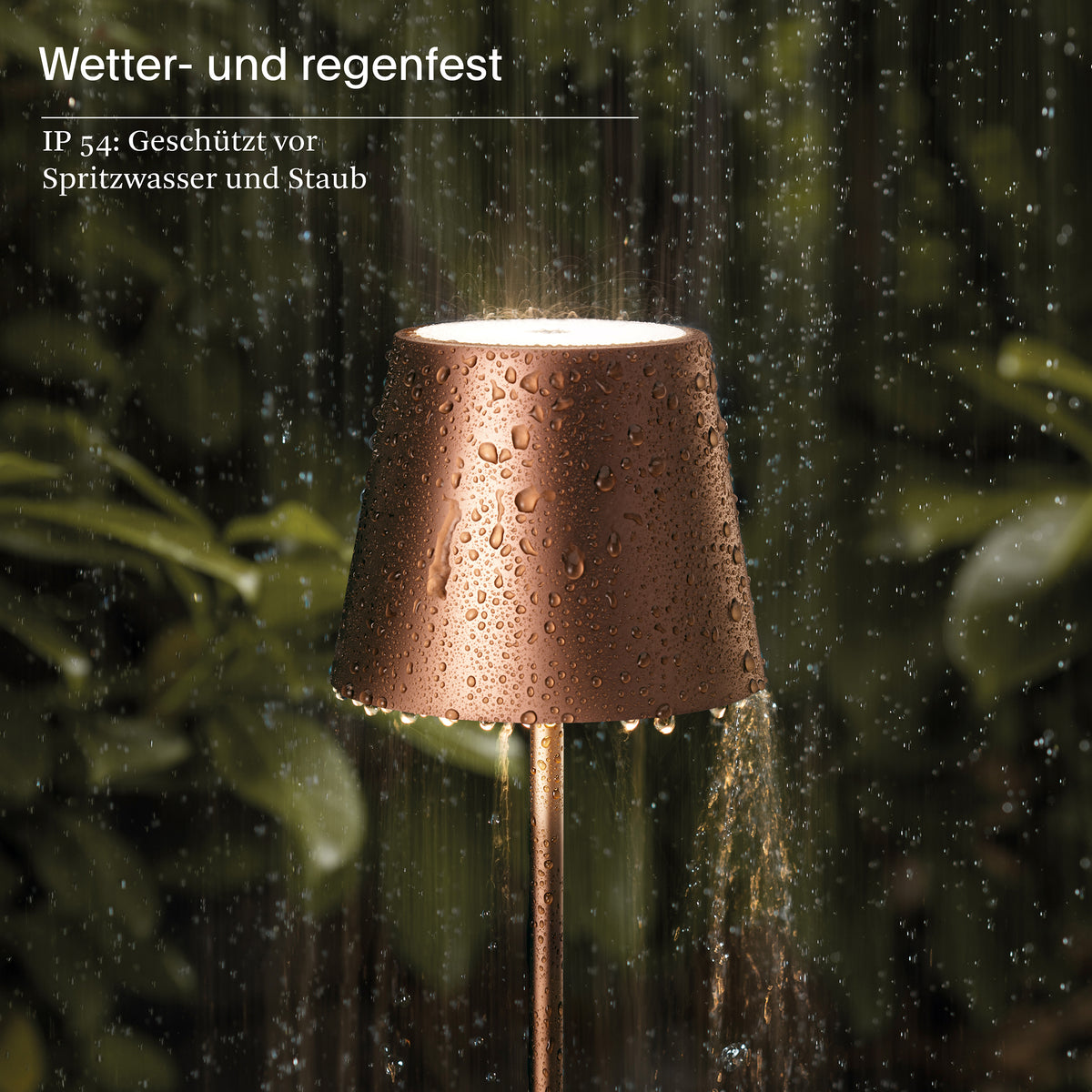 Tischleuchte NUINDIE Bronzefarben Bronze