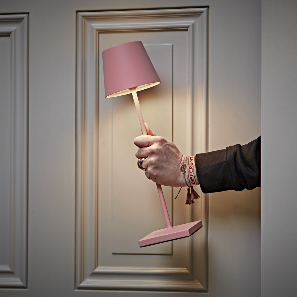 Tischleuchte NUINDIE Zartrosa Rosa