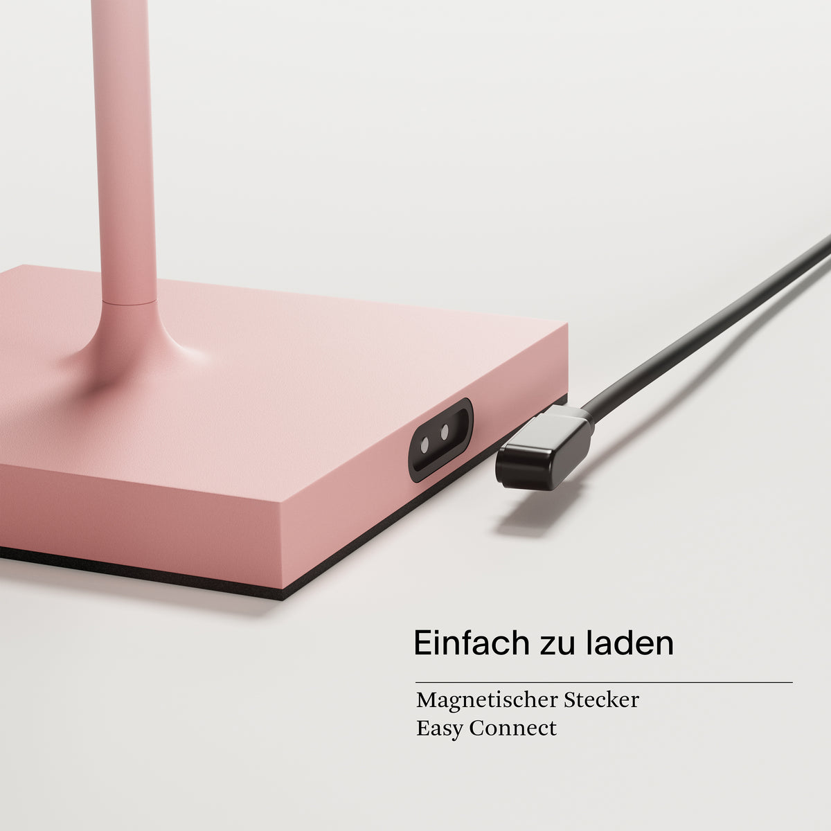 Tischleuchte NUINDIE Zartrosa Rosa