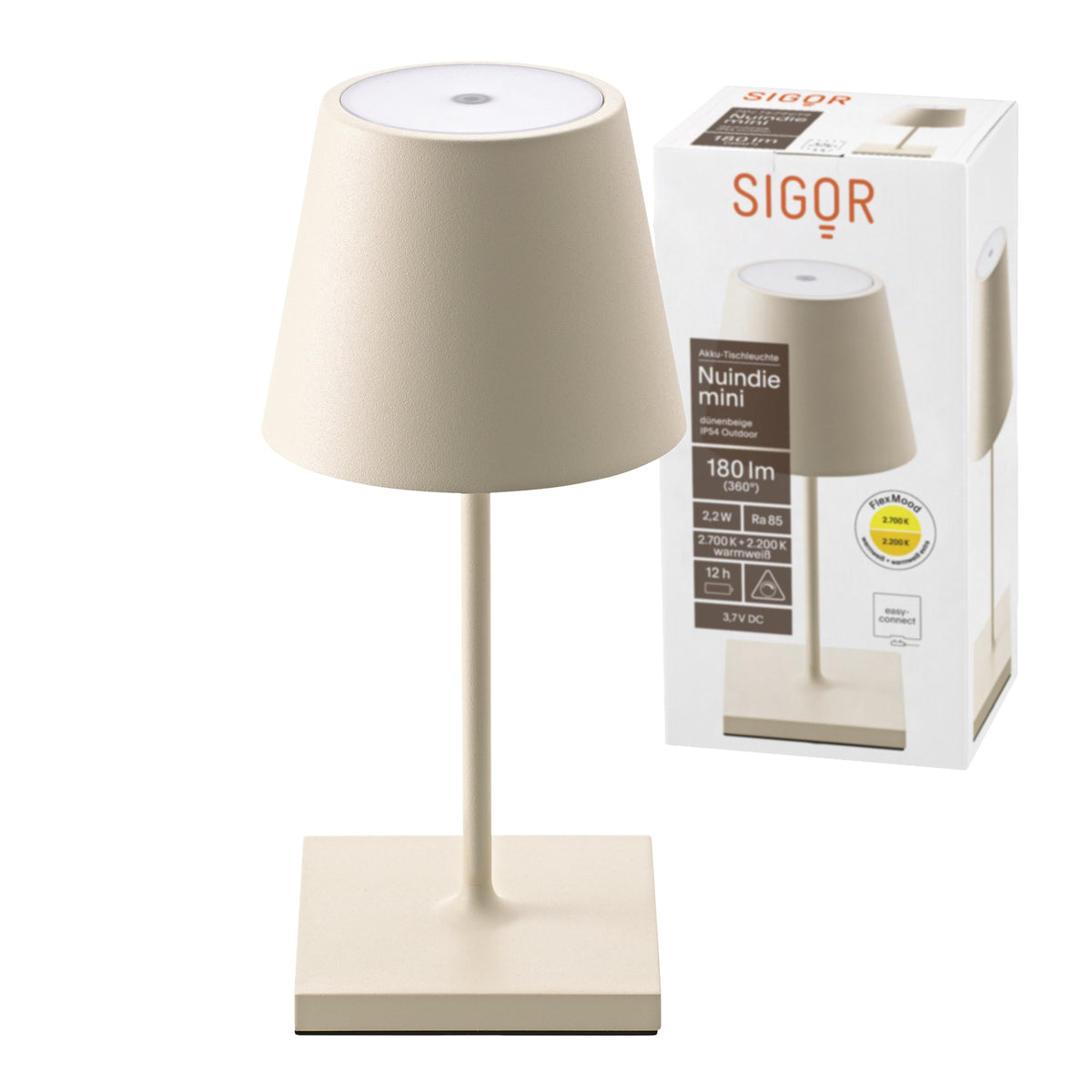 Tischleuchte NUINDIE Mini Dünenbeige Dünenbeige