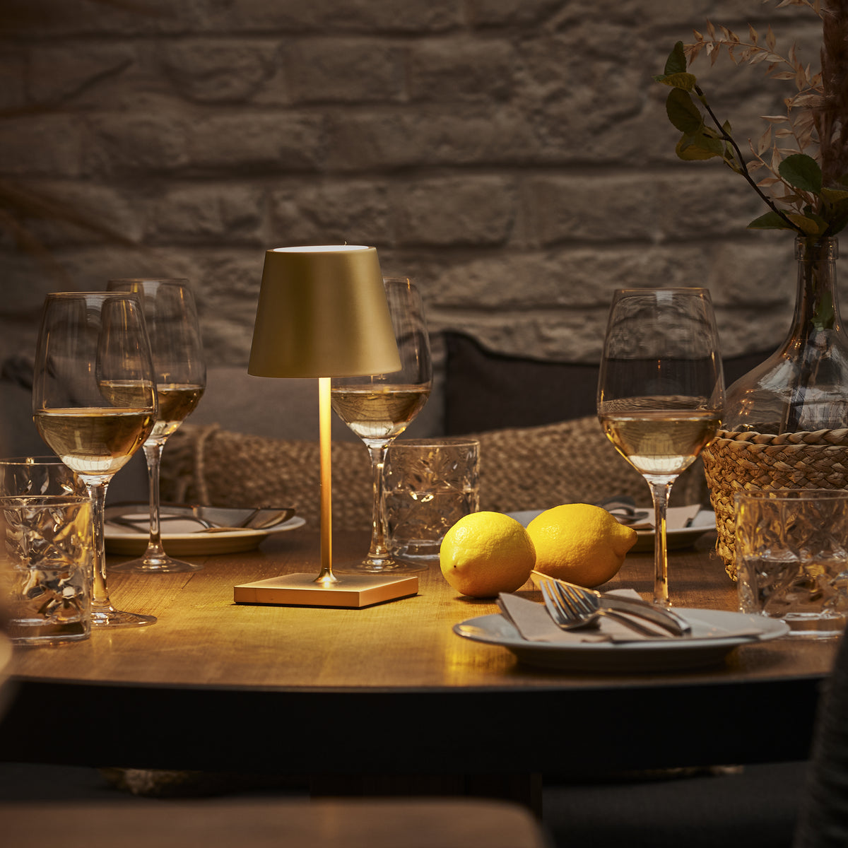 Tischleuchte NUINDIE Mini Goldfarben gold