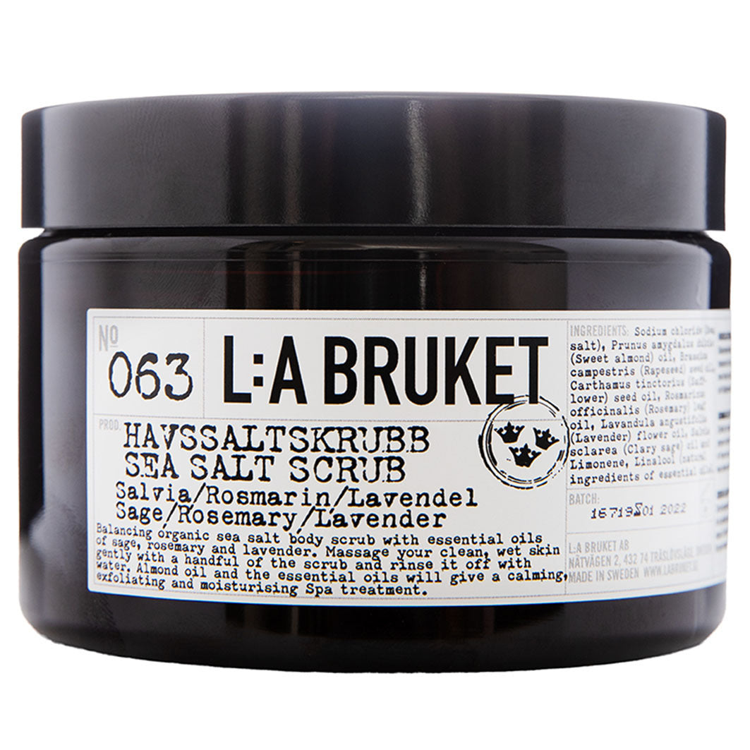 No. 063 Sea Salt Scrub Sage/Rosemary/Lavender
