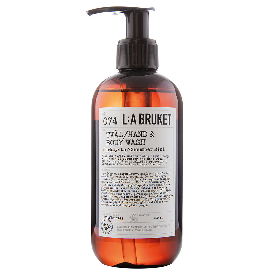 074 Hand & Body Wash Cucumber/Mint na