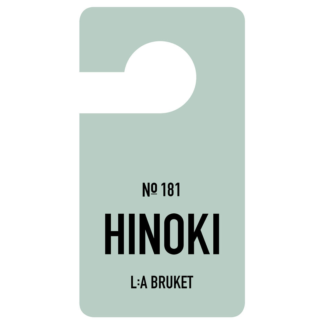 No. 181 Fragrance Tag Hinoki