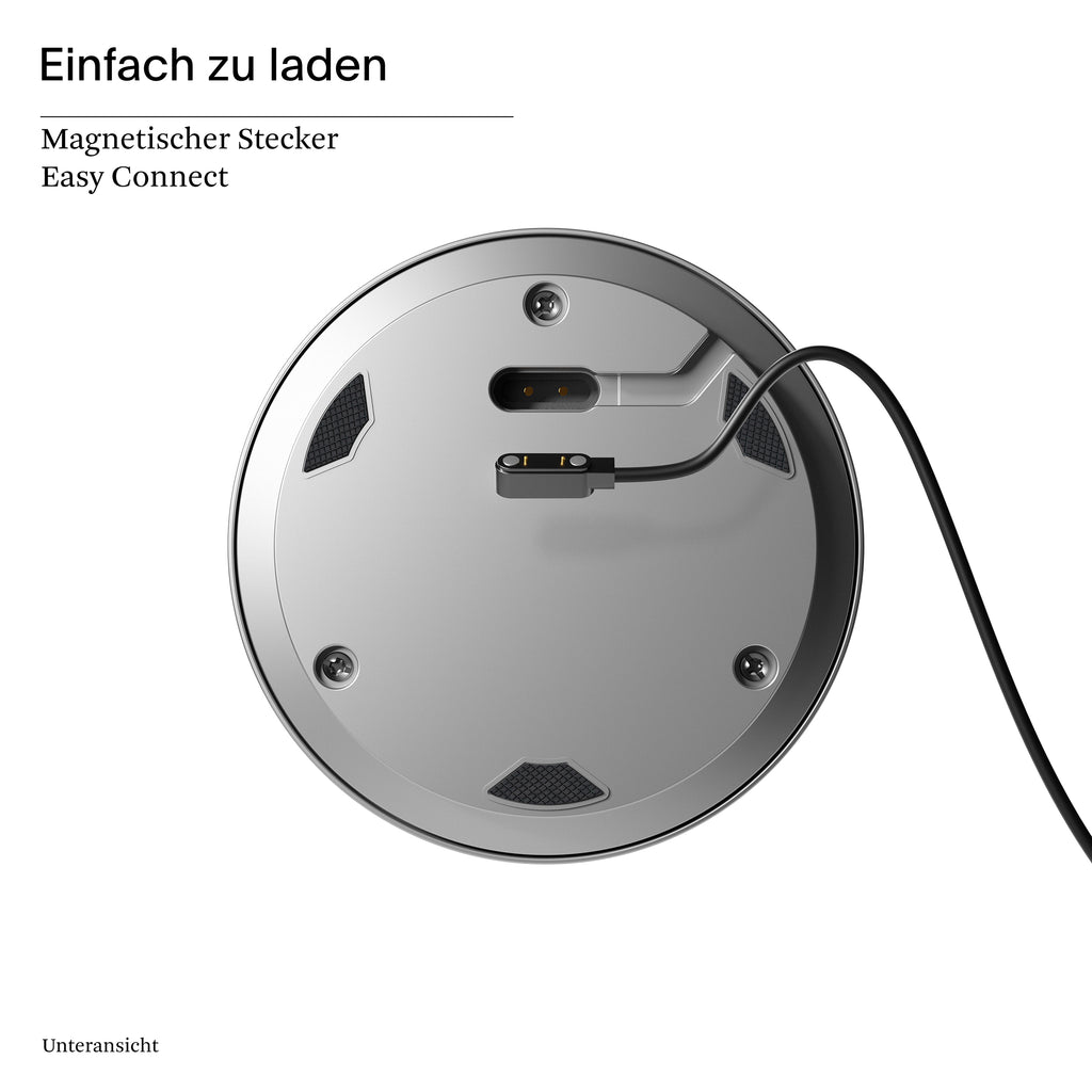 SIGOR Akku-Glasleuchte NUMOTION silberfarben silberfarben