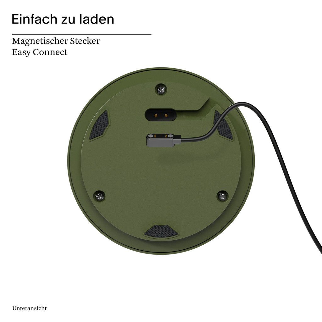 SIGOR Akku-Glasleuchte NUMOTION tannengrün tannengrün