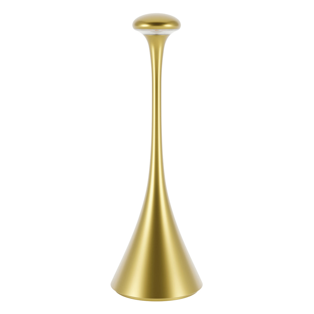 SIGOR Akku-Tischleuchte NUDROP goldfarben goldfarben