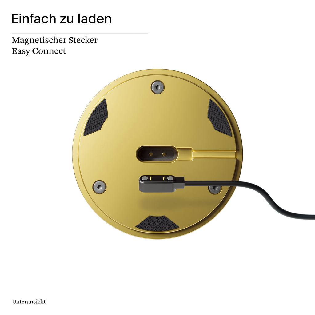 SIGOR Akku-Tischleuchte NUDROP goldfarben goldfarben