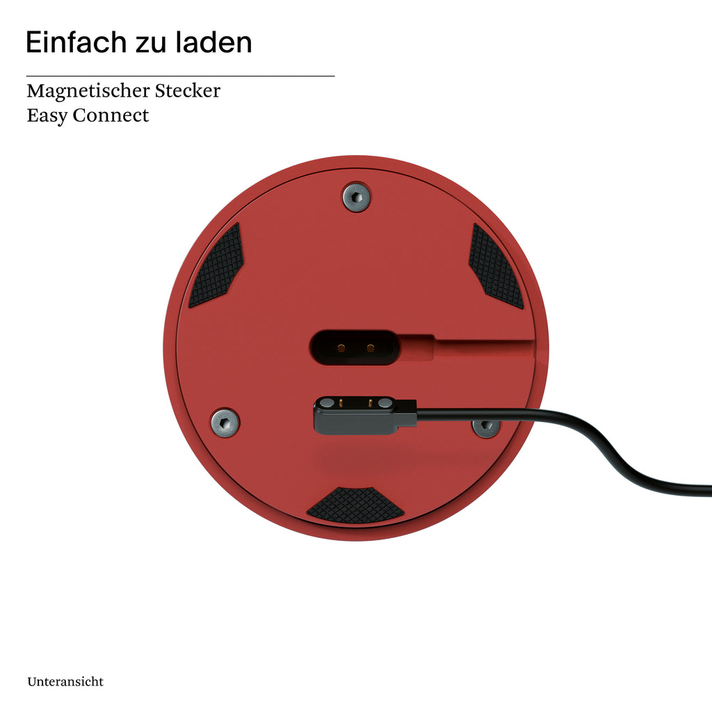 SIGOR Akku-Tischleuchte NUDROP feuerrot feuerrot
