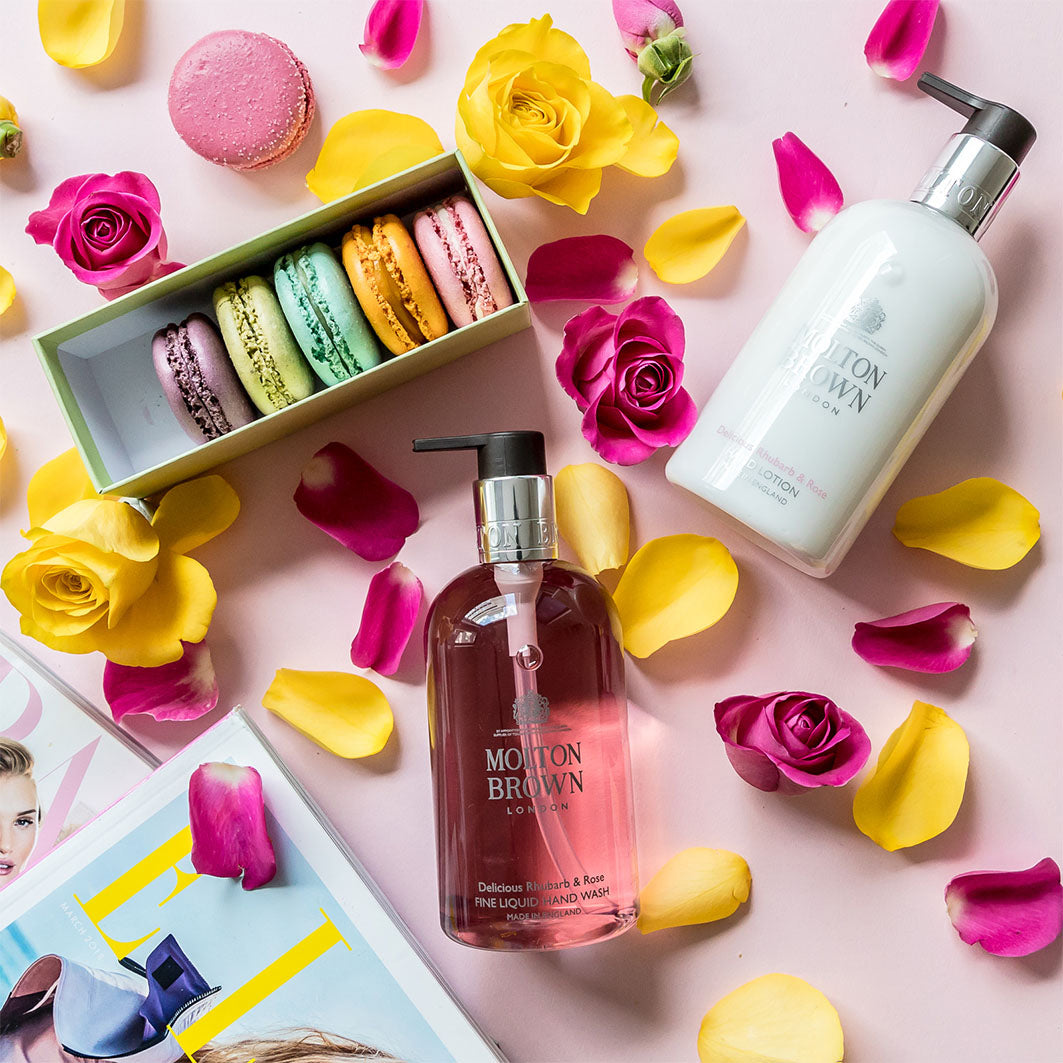 Delicious Rhubarb & Rose Hand Lotion 300 ml