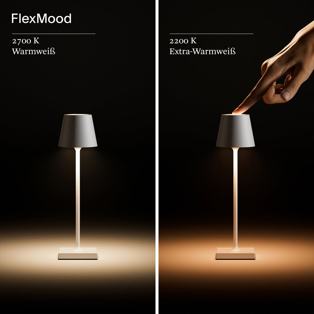 SIGOR NUINDIE Pocket Akku-Tischleuchte Graphitgrau Graphitgrau