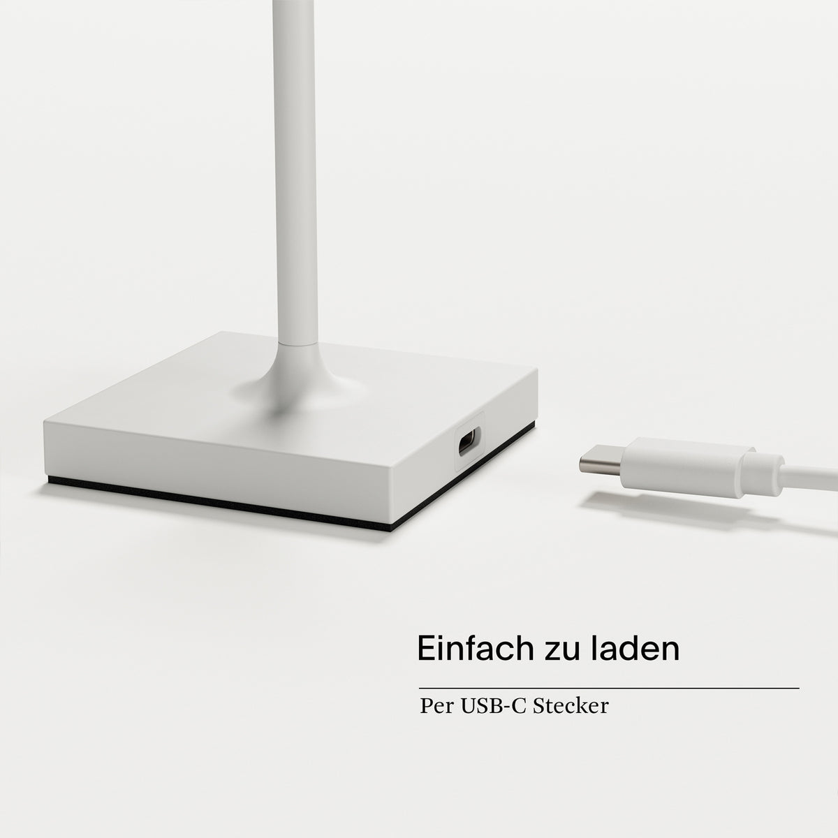 SIGOR NUINDIE Pocket Akku-Tischleuchte Schneeweiß Schneeweiß