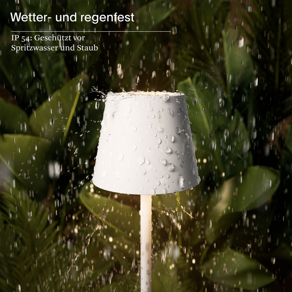 SIGOR NUINDIE Pocket Akku-Tischleuchte Schneeweiß Schneeweiß