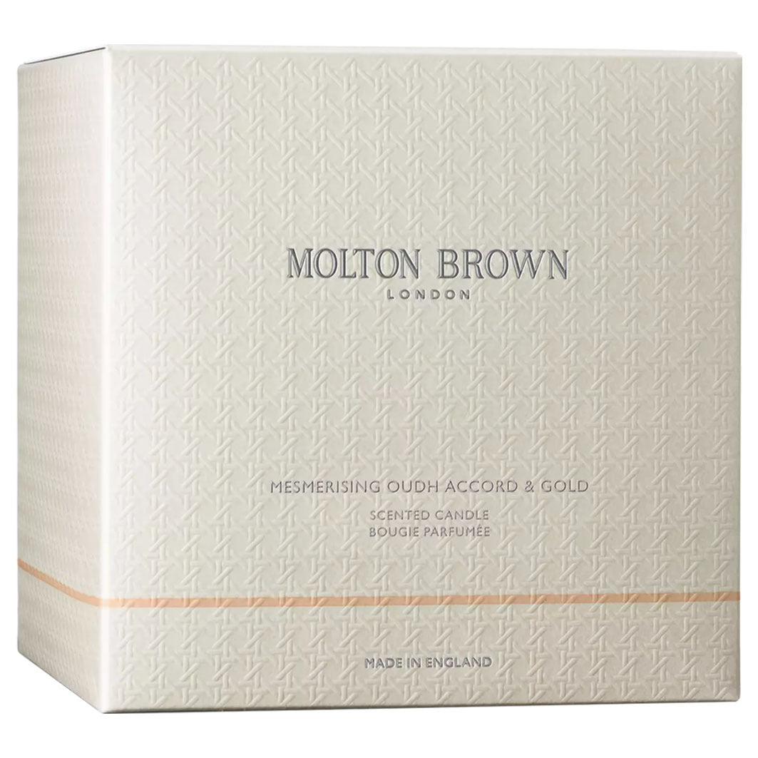 Mesmerising Oudh Accord & Gold Luxury Scented Candle (Triple Wick) dunkelbraun