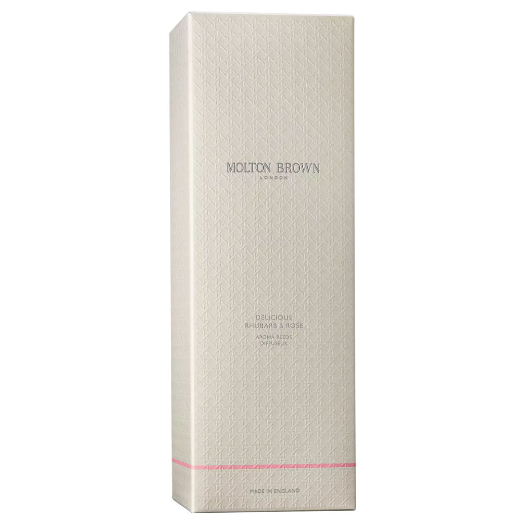 Delicious Rhubarb & Rose Aroma Reeds transparent/dunkelbraun