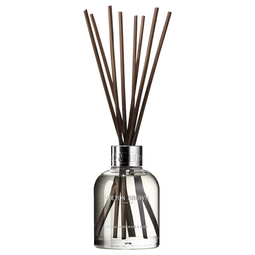 Delicious Rhubarb & Rose Aroma Reeds transparent/dunkelbraun