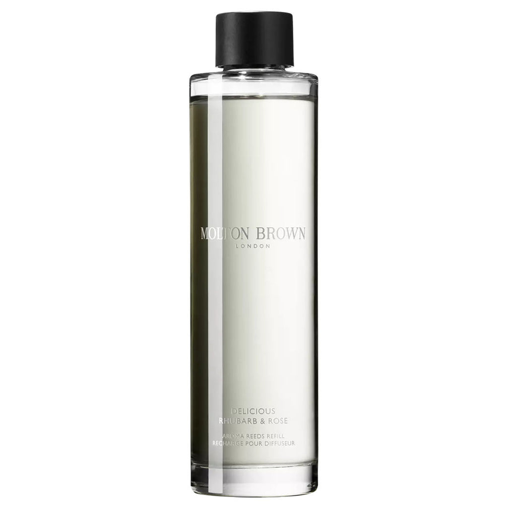 Delicious Rhubarb & Rose Aroma Reeds Refill transparent