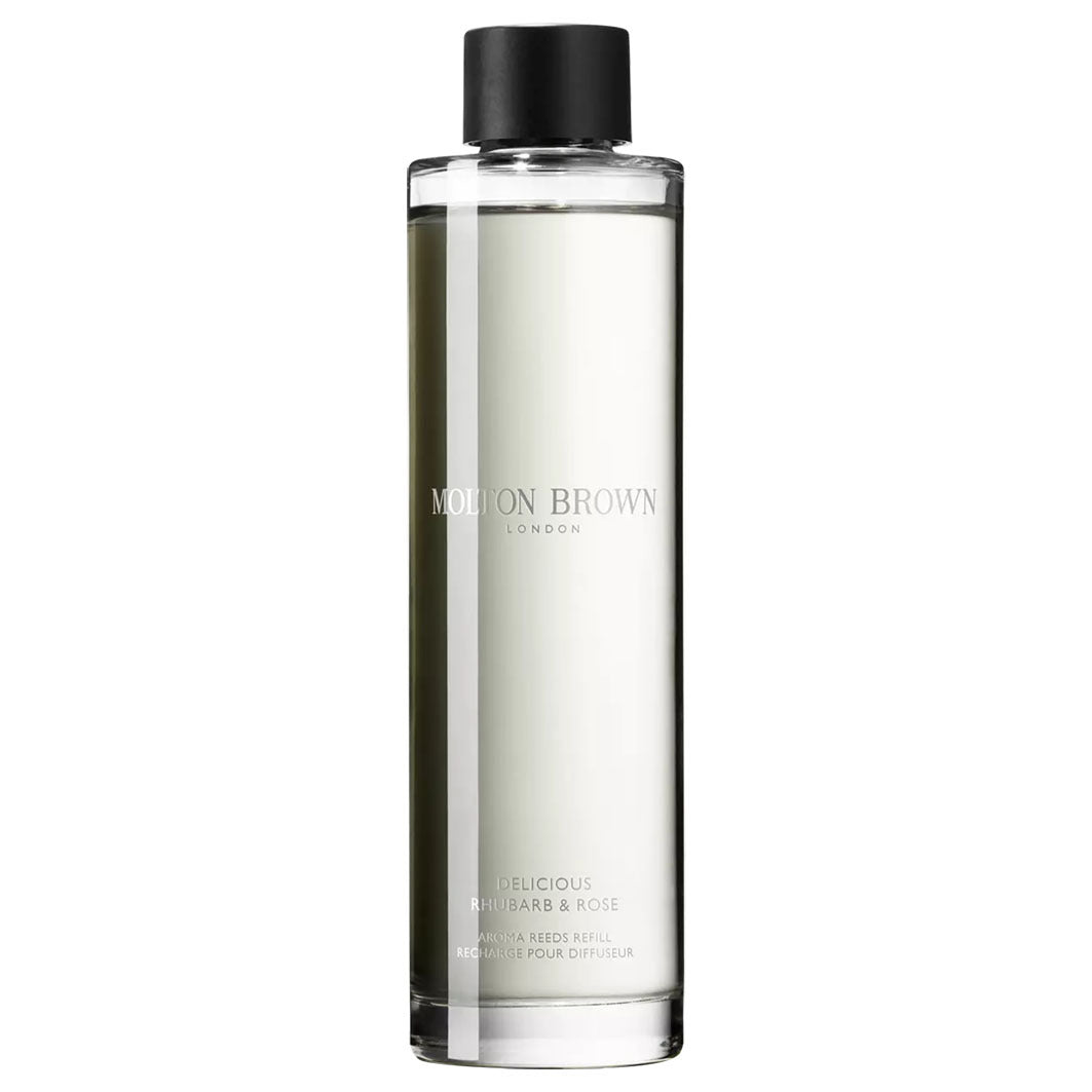 Delicious Rhubarb & Rose Aroma Reeds Refill transparent