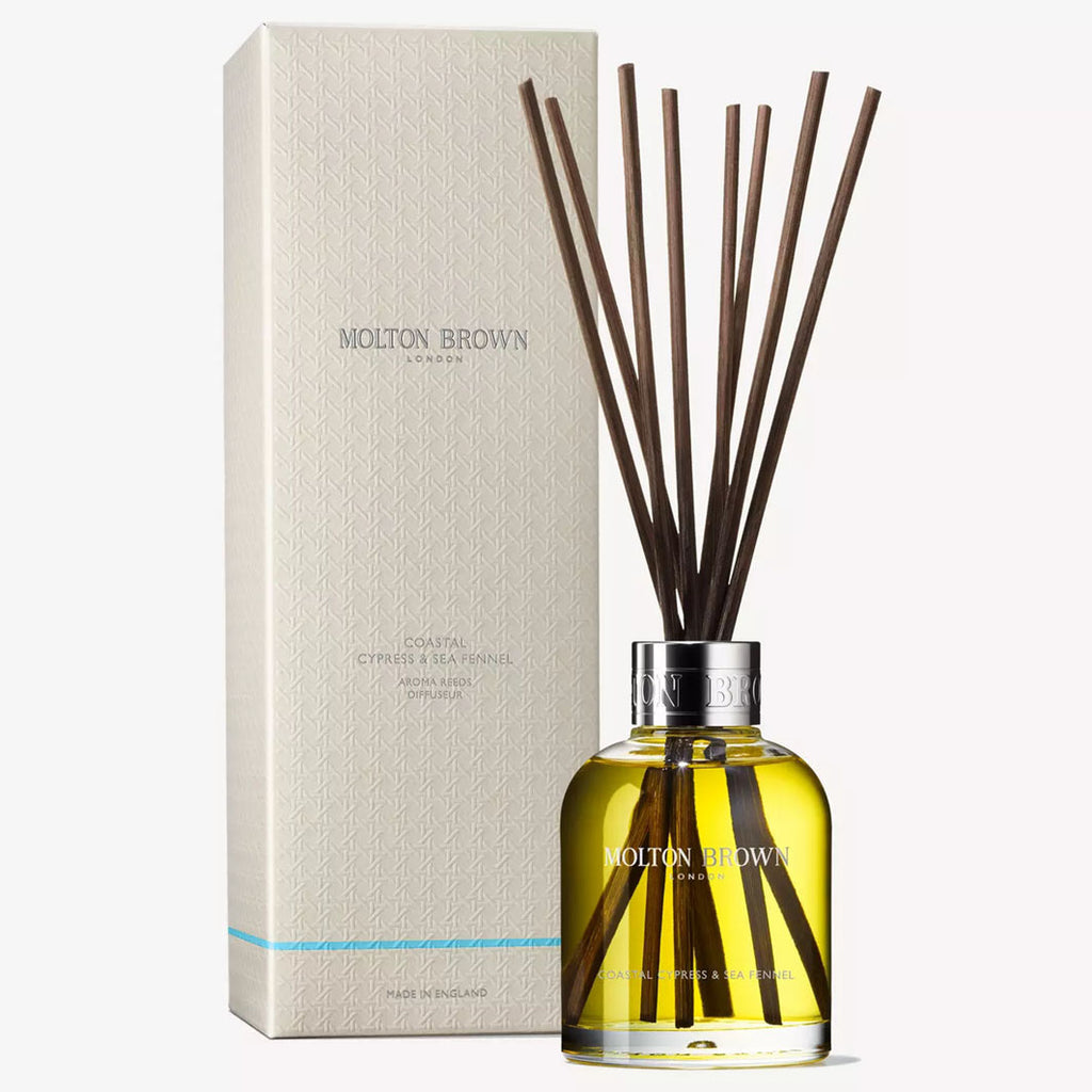 COASTAL CYPRESS & SEA FENNEL AROMA REED transparent/dunkelbraun
