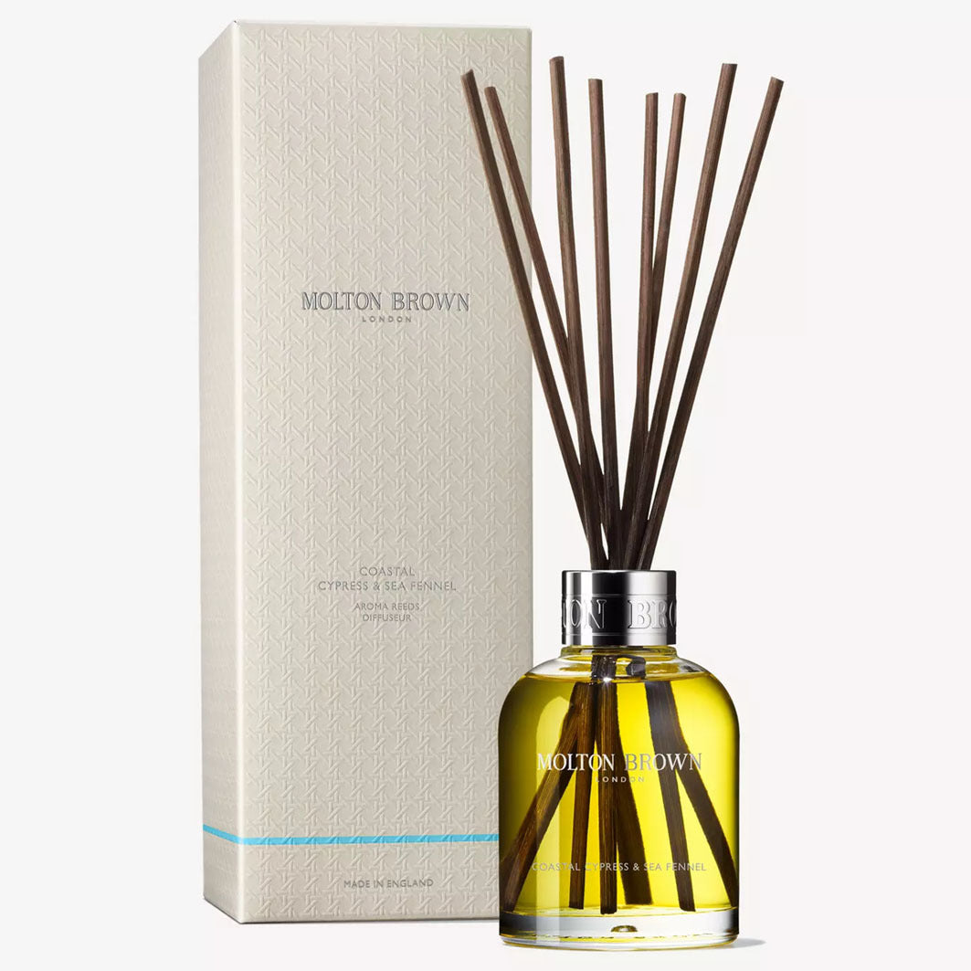 COASTAL CYPRESS & SEA FENNEL AROMA REED transparent/dunkelbraun
