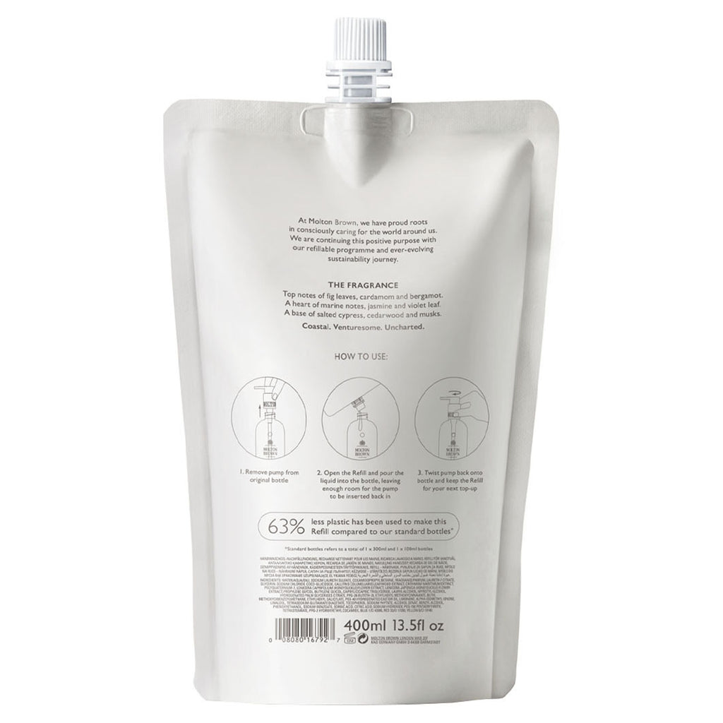 Coastal Cypress and Sea Fennel Fine Liquid Hand Wash Refill deckweiß