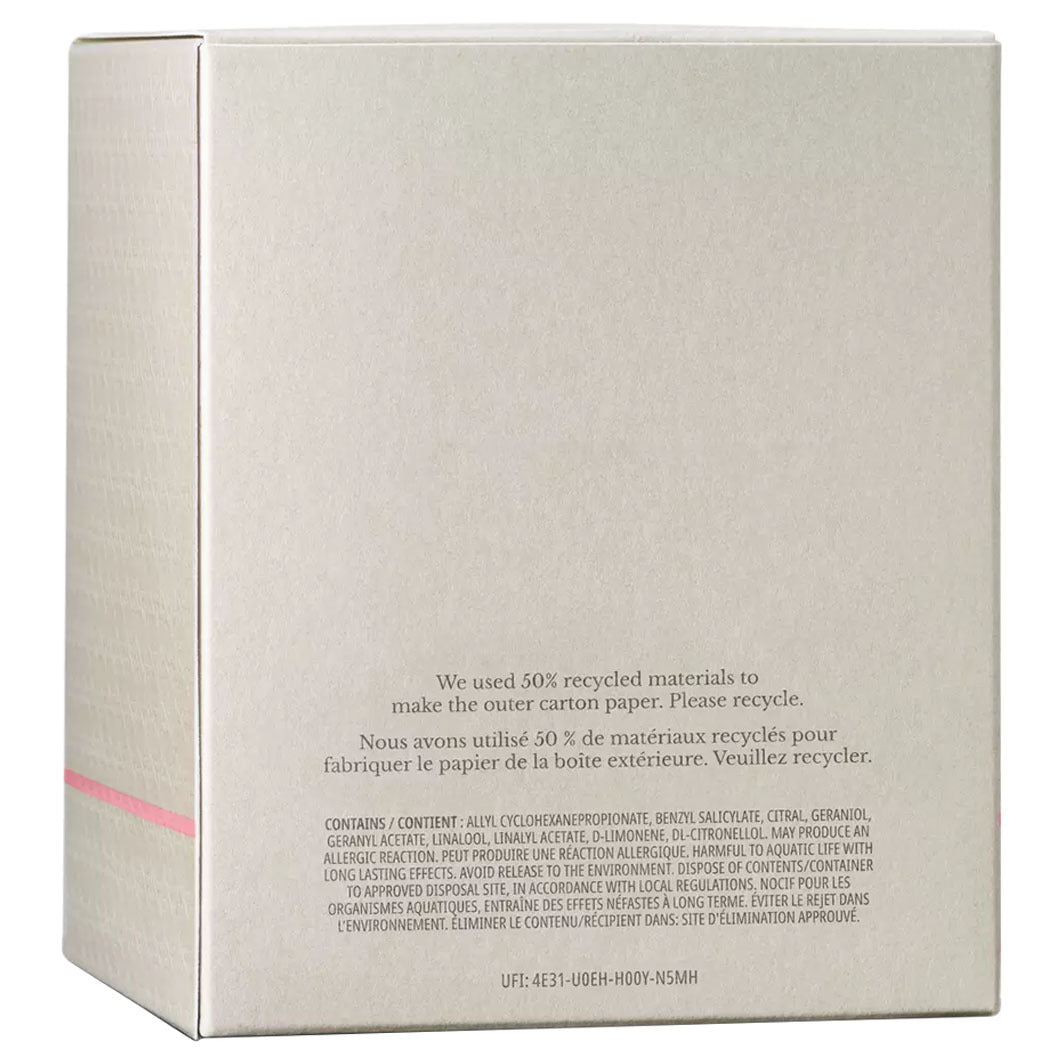 Delicious Rhubarb & Rose Signature Scented Candle (Single Wick) dunkelbraun