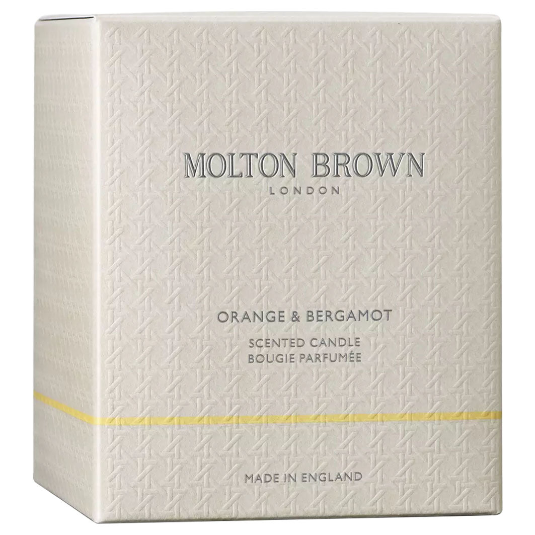 Orange & Bergamot Signature Scented Candle (Single Wick) dunkelbraun