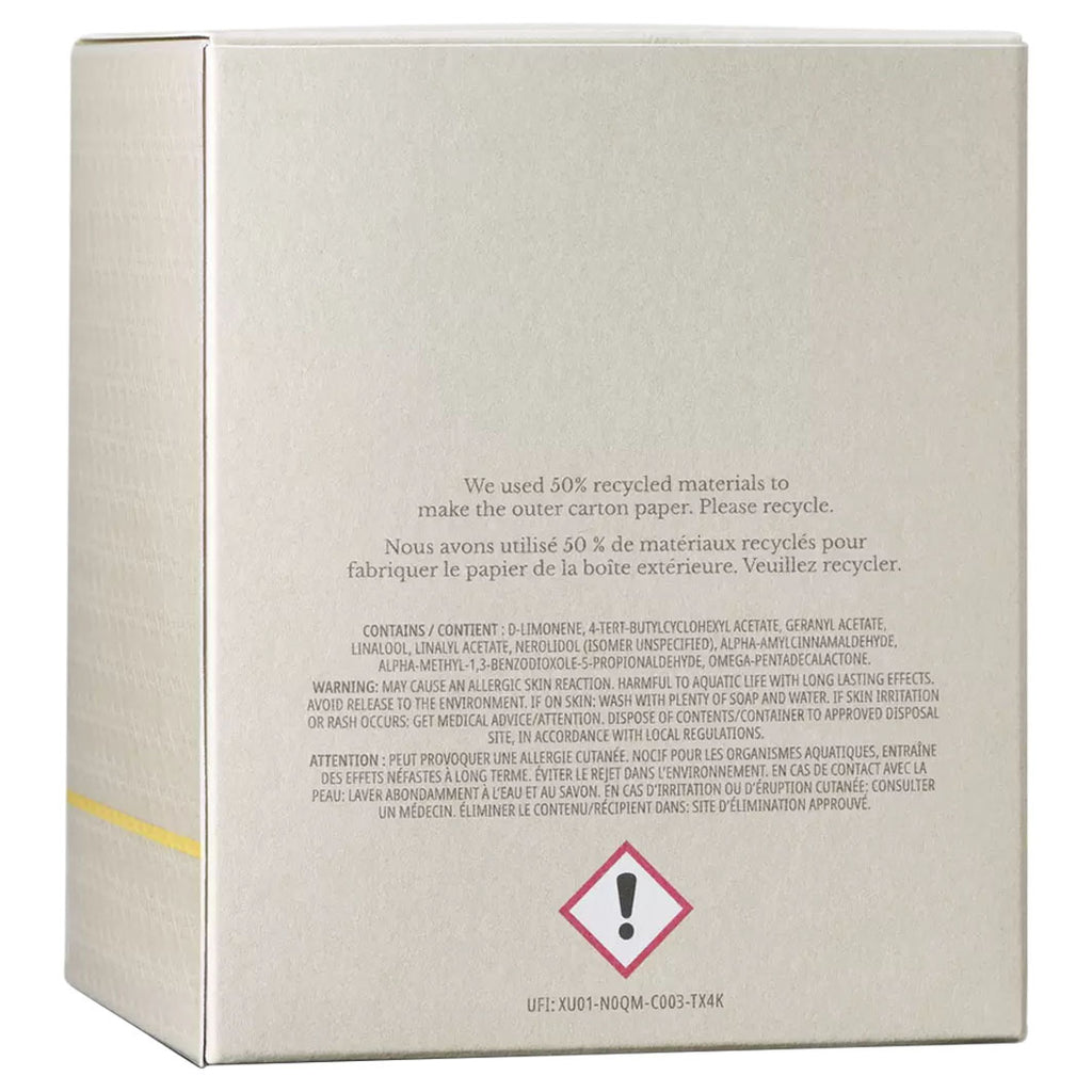 Orange & Bergamot Signature Scented Candle (Single Wick) dunkelbraun