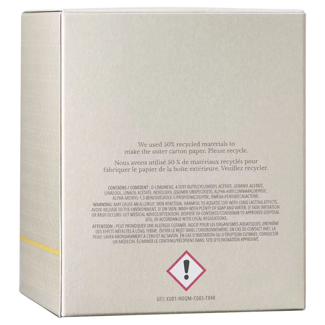 Orange & Bergamot Signature Scented Candle (Single Wick) dunkelbraun