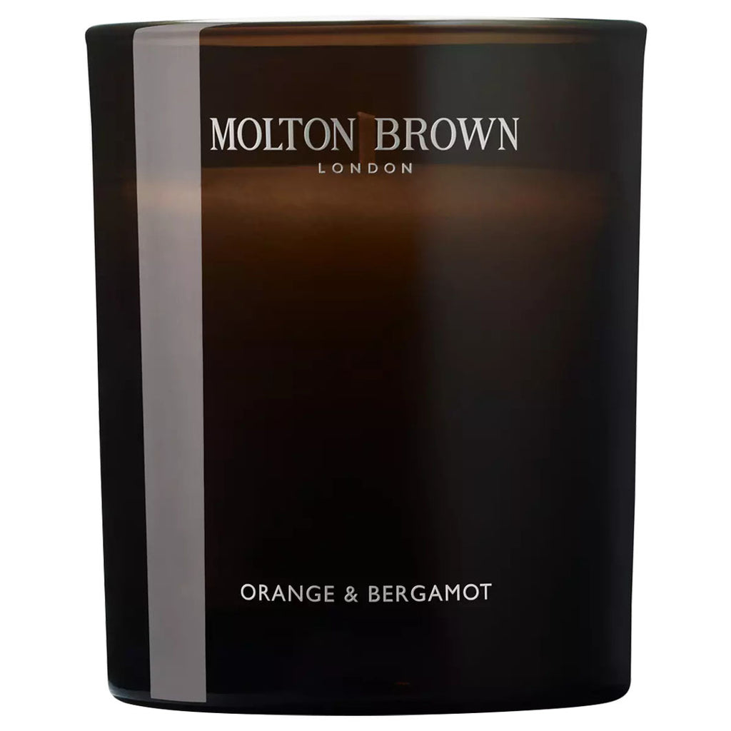 Orange & Bergamot Signature Scented Candle (Single Wick) dunkelbraun