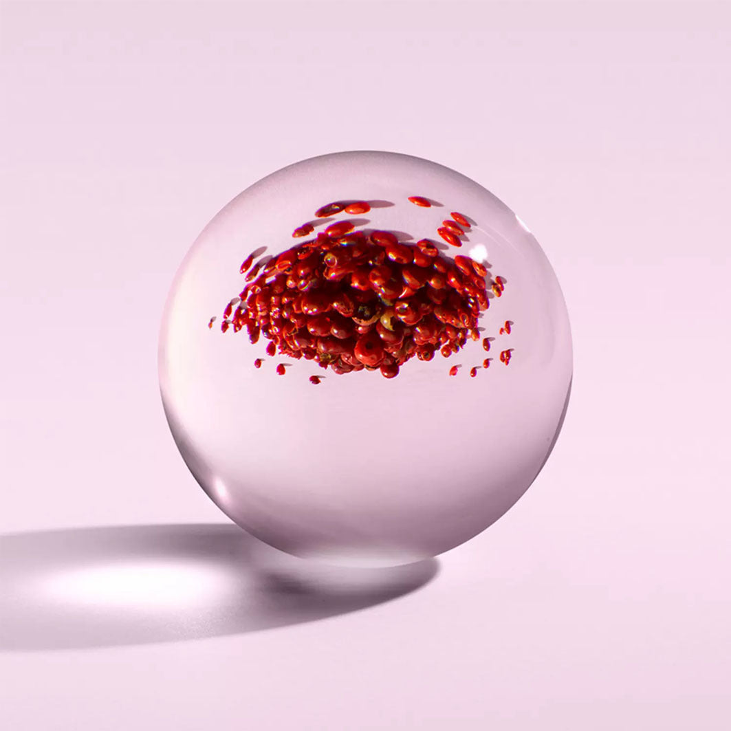 INFINITE BOTTLE FIERY PINK PEPPER BATH & SHOWER GEL silber