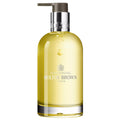 ORANGE & BERGAMOT FINE LIQUID HAND WASH GLASS BOTTLE transparent