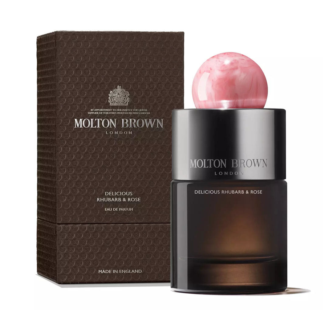 Delicious Rhubarb & Rose Eau de Parfum 100ml dunkelbraun