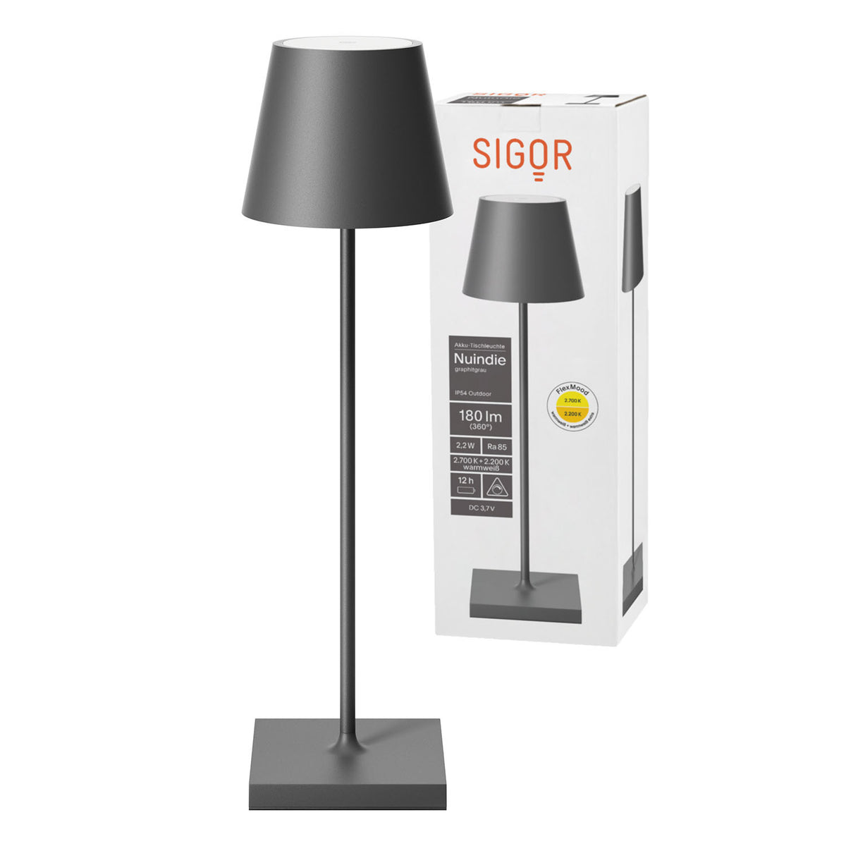 NUINDIE graphitgrau