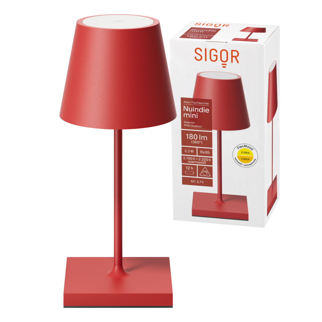NUINDIE mini feuerrot