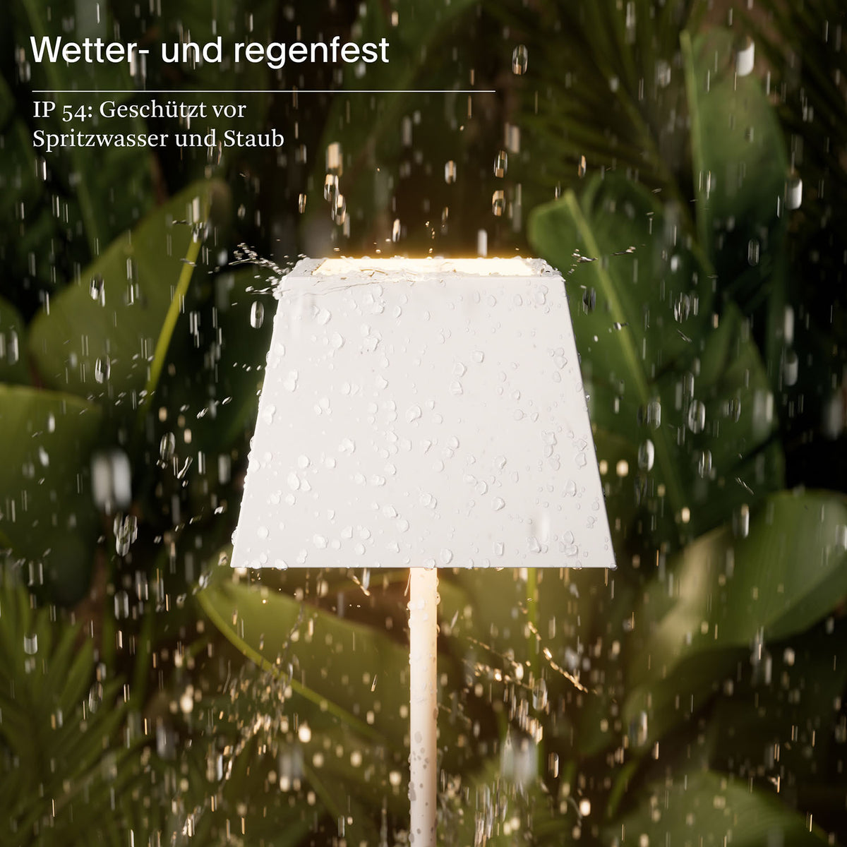 NUINDIE mini eckig schneeweiß