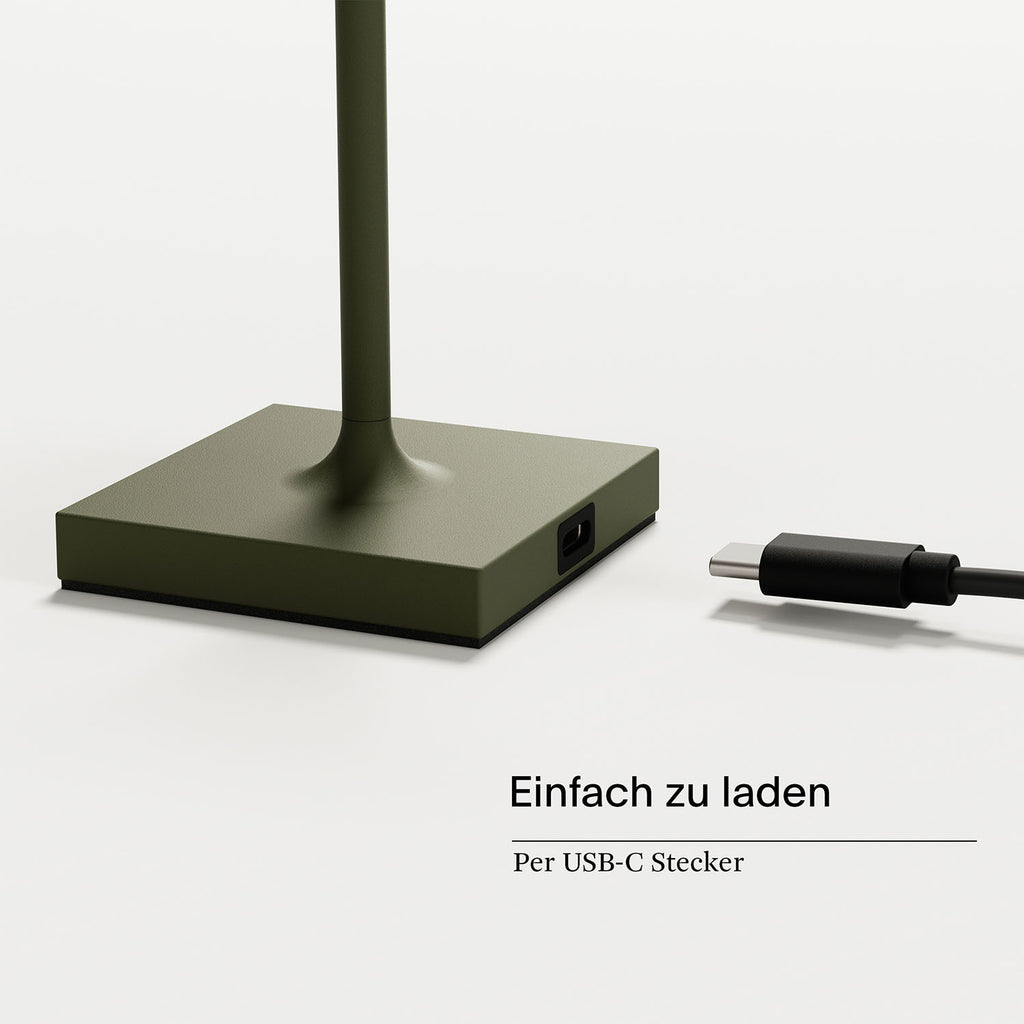 SIGOR NUINDIE Pocket Akku-Tischleuchte Tannengrün tannengrün