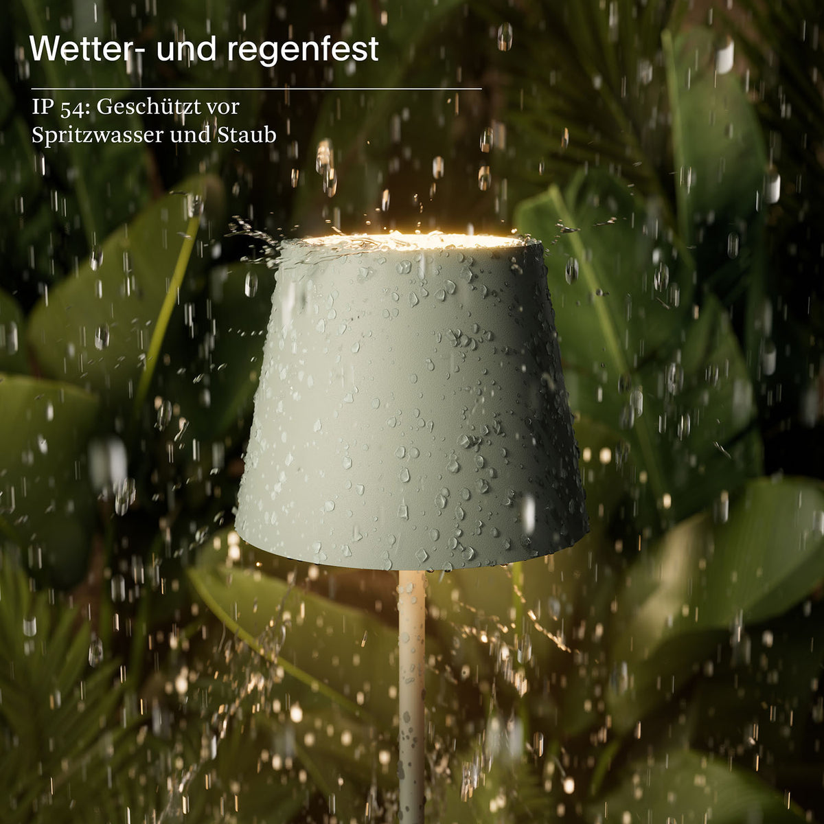 Doppelpack Nuindie Tischleuchte salbeigrün