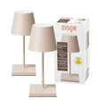 Doppelpack Nuindie mini Tischleuchte dünenbeige