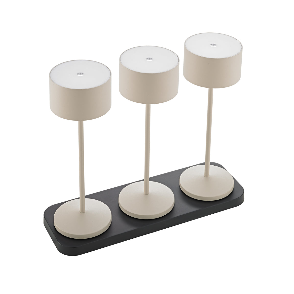 Veluna 3er Set mit Multicharger dünenbeige