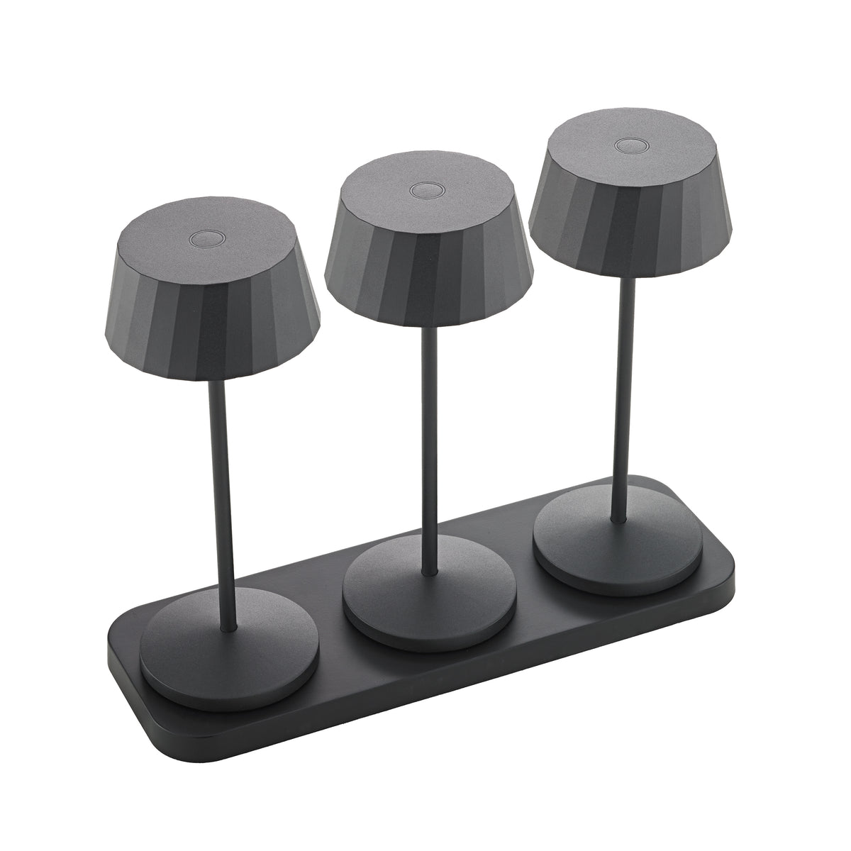3er Multicharger schwarz