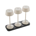 Facetta 3er Set mit Multicharger dünenbeige