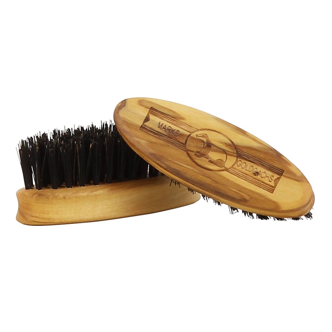 Bartbürste aus Olivenholz